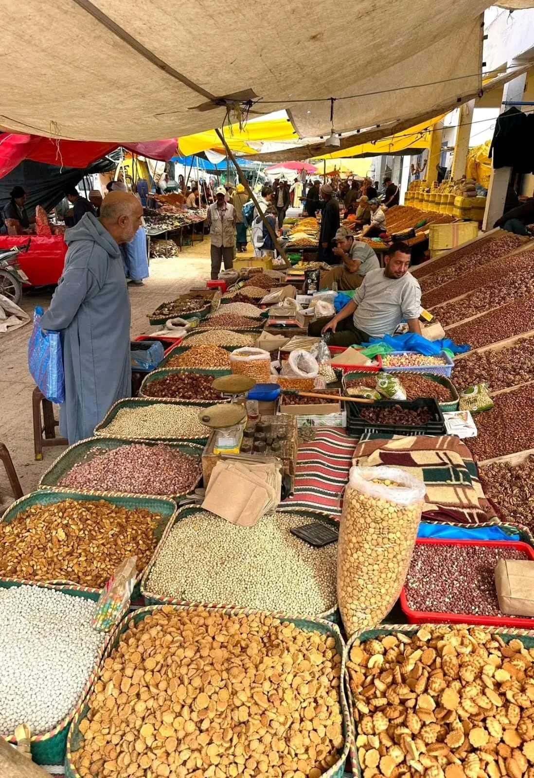 Marché rural dimanche à Had Draa